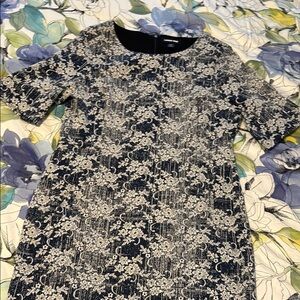Lands End Elegant Floral Lace Dress